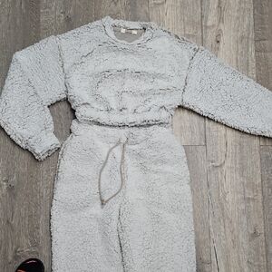 ASOS Light Gray Textured Sweatshirt